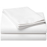 White Percale Flat Sheets
